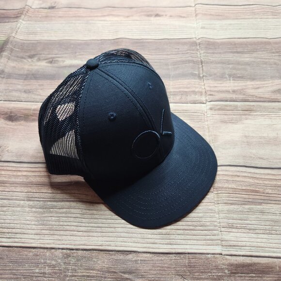 Outerknown Navy Blue Snapback Mesh Trucker Hat - Picture 1 of 7